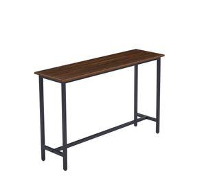 ARRIMO PARA LIVING INDUSTRIAL TOPE MADERA ESTRUCTURA METAL 120CM
