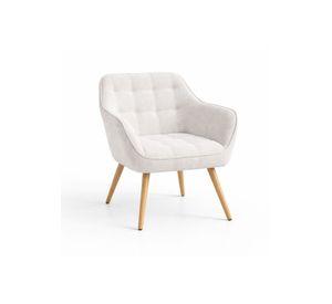 Butaca Decorativa Velvet Chic - Beige