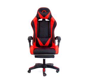 Silla Gamer Nibio GC035 Reclinable 160° Apoya Pies Roja