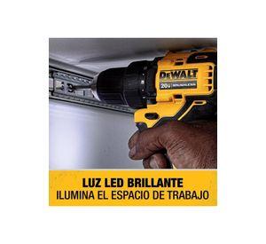TALADRO ATORNILLADOR DEWALT DCD708D2-B2 ATOMIC 20V 1/2" + 2 BAT. 2.0AH +1 CARG