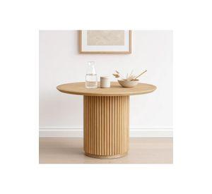 Mesa Redonda Nórdica Armonía de 130 cm Madera Natural