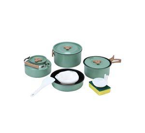 Set Ollas Aluminio Anti-Adherente 4 Piezas