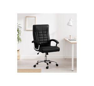 Silla Toscana Ejecutiva de Oficina - Negro