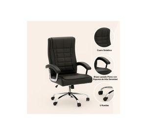 Silla Toscana Ejecutiva de Oficina  - Negro