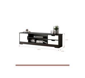 Rack de TV o Buffet con Cajones Night Black