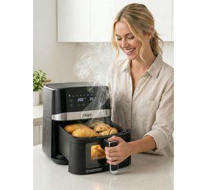 Freidora de aire digital Oster® recubrimiento DiamondForce,4L de capacidad,CKSTAF40WDDF 1300W