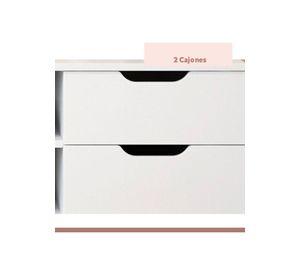 Rack de TV o Buffet con Cajones Night Black