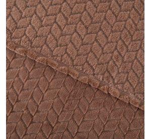Frazada Jqd Flannel Nevada King Nude