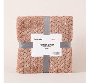 Frazada Jqd Flannel Nevada King Nude