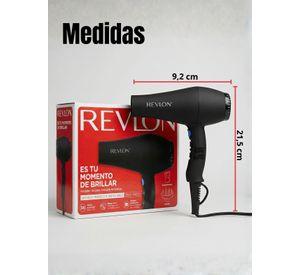 Secador De Cabello Revlon Smooth Brilliance 1875W Potencia Color Negro