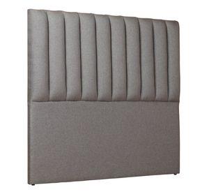 Respaldo Tubular Vertical Gris Super king