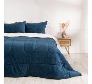 Plumon Coral Sherpa 2 P Azul N