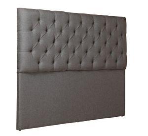Respaldo Capitoné Gris Super King