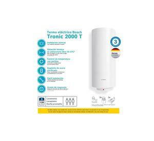 TERMO ELECTRICO COLGAR BOSCH 120 LTS