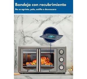 Horno con freidora de aire Oster® de 35 litros, con puertas francesas, TSSTTV35FDMAFNS