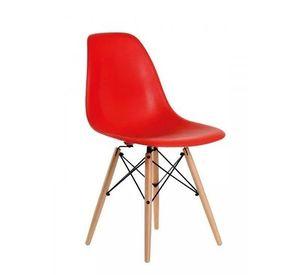JUEGO DE COMEDOR RECTANGULAR VIDRIO X 140CM + 6 PUESTOS SILLAS EAMES