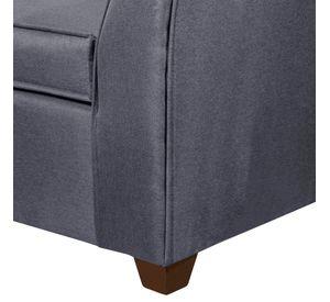SOFA DIVEAN 3 CUERPOS GRIS LINO