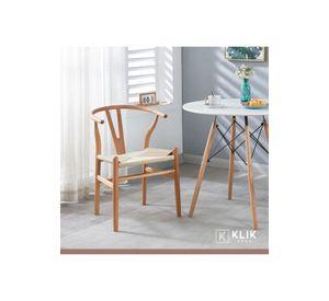 Pack 2 Sillas Wishbone Madera - Natural