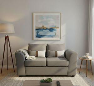 sofa 2 cuerpos fancy hogar