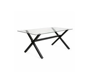 Mesa de Vidrio X Black 160X90