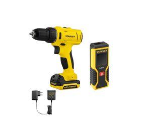 Kit Stanley SCHI121S2-KIT2 Taladro 12V + Medidor Laser 15M