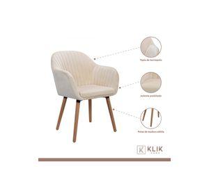 Pack de 2 Butacas Sitiales Poltronas Diamante Terciopelo - Beige