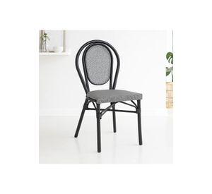 Silla Provence Parisina Rattan - Gris Claro