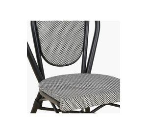 Silla Provence Parisina Rattan - Gris Claro