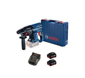 ROTOMARTILLO BOSCH 18V GBH 180LI + 2 BAT 4.0 AH + 1 CARG