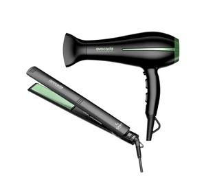 Pack Gama Secador Bora Avocado + Plancha Elegance Avocado