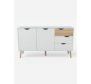Aparador Buffet Top Living Bergen con Puertas y Cajones