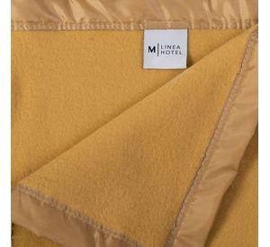 Frazada Polar Borde Satin Hotel K Beige