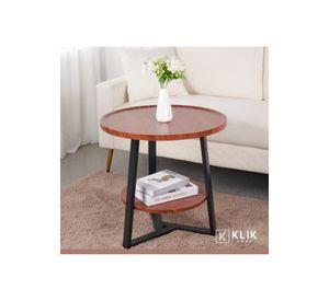 Mesa de centro trabajo y cafe - Madera Oscura Walnut