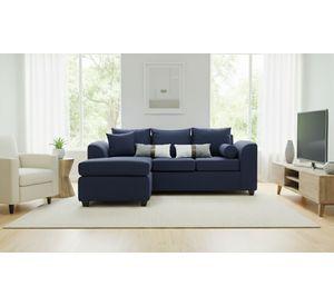 sofa 3.1 intercambiable azul fancy hogar