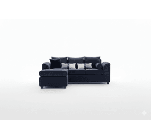 sofa 3.1 intercambiable azul fancy hogar