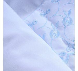 Cobertor Mf Broderie 2 P Rosa Frio