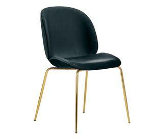 PACK 4 SILLAS DE COMEDOR BERLIN GOLD