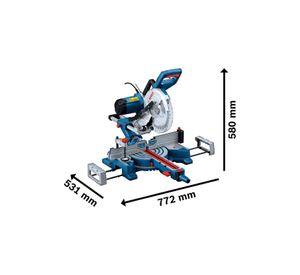 INGLETEADORA TELESCOPICA BOSCH GCM 254 PROF 1800W