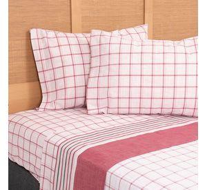 Sábana Estampada 144 H 2 P Tartan