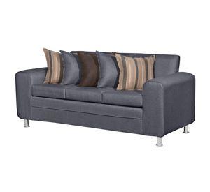 SOFA LEGEND 3 CUERPOS + 2 POUF GRIS