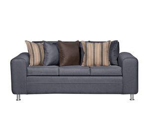 SOFA LEGEND 3 CUERPOS + 2 POUF GRIS