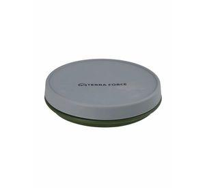 Set Tetera y Potes Silicona Plegable Camping Militar