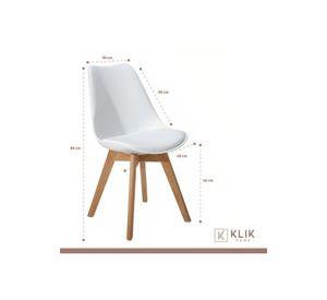 Comedor Mesa Eames Blanca Redonda 80cm + 4 Sillas Tulip Blancas