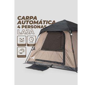 Carpa Laja Camping Automática Instant 4 personas Impermeable