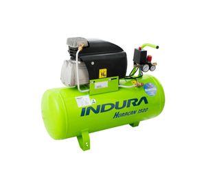 COMPRESOR INDURA 50 LITROS 2HP HURACAN 1520 CON KIT