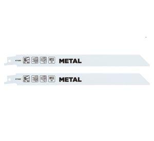 Sierra sable bimetalica 152 mm grueso 2 piezas