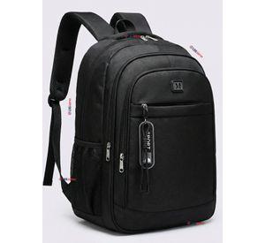 Mochila Multifuncional Ejecutiva Escolar Viaje Impermeable Resistente Notebook 46cm Negro 23L