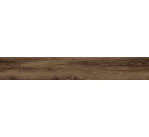 Piso vinílico SPC Mañio Habano café oscuro 22.8x152.4 cm 2.43 m2