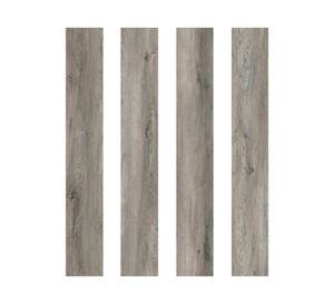 Piso vinílico SPC Hualle Ceniza gris 22.8x152.4 cm 2.43 m2