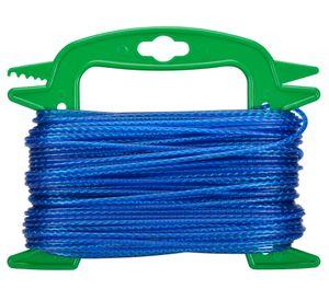 Cuerda tender ropa azul 3 mm x 30 m